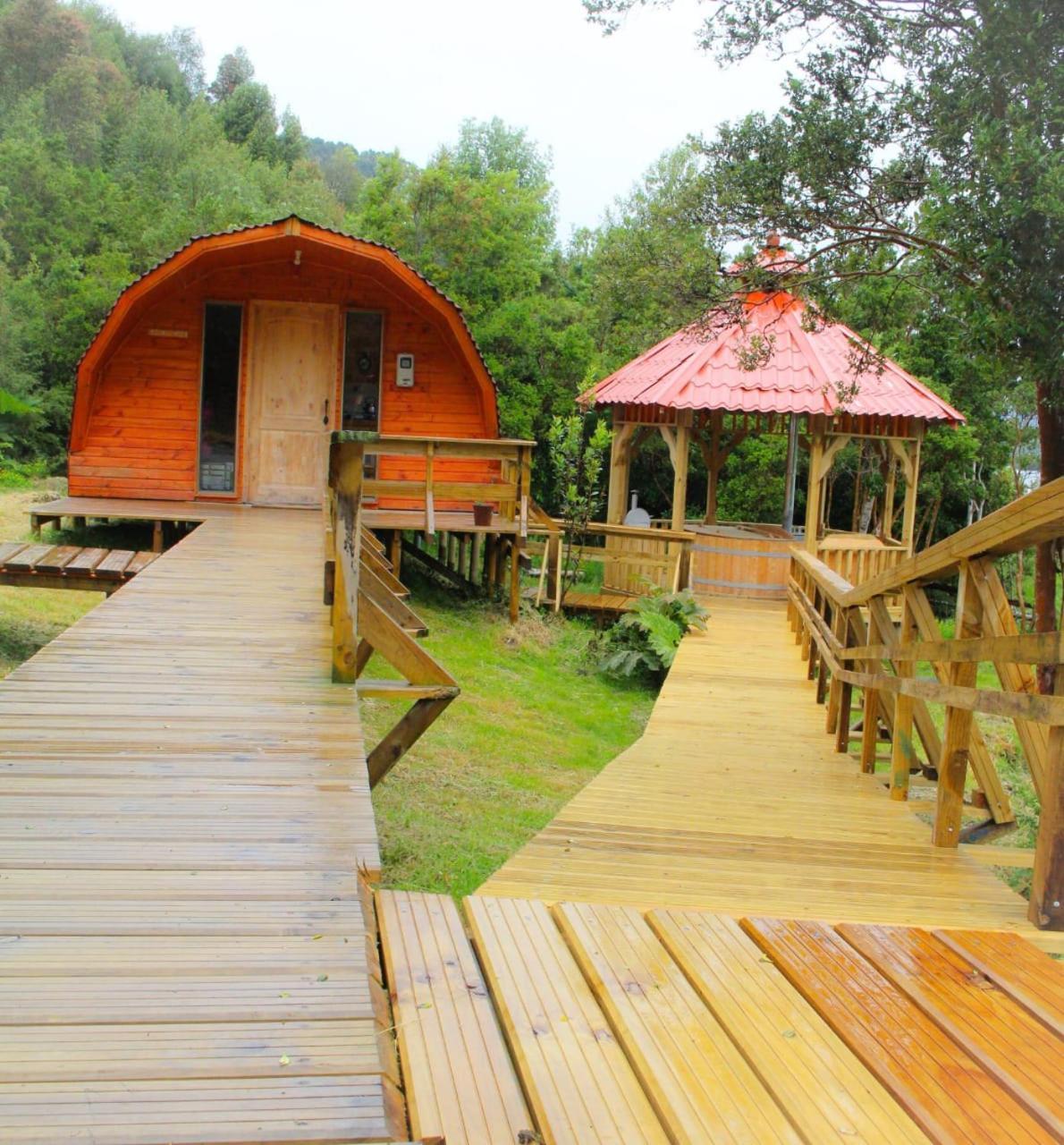 Eco Cabanas Wanderlust Puyuhuapi Exterior foto